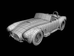 ac cobra 427 3D-Modell