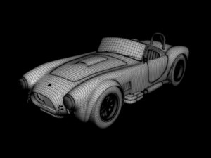 ac cobra 427 3D-Modell