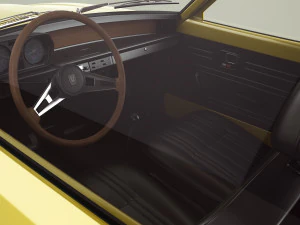Honda Civic mk1 3D Model