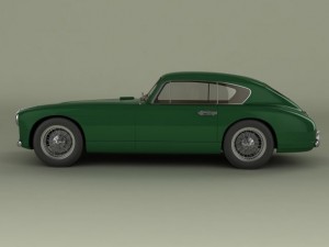 aston martin db24 mk1 Model 3D