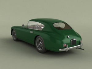 aston martin db24 mk1 Model 3D
