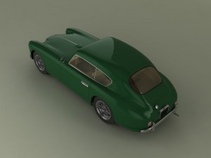 aston martin db24 mk1 Model 3D