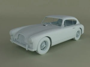aston martin db24 mk1 3D Model