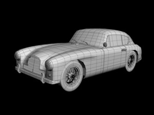 aston martin db24 mk1 Model 3D