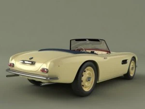 bmw 507 roadster 3D Model