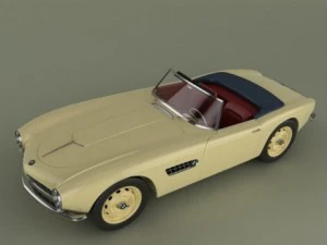 bmw 507 roadster 3D Model