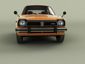 Honda Civic RS 3D Model