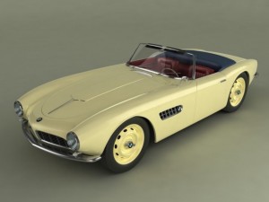 classic cars collection pt2 3D Модель
