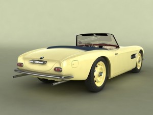 classic cars collection pt2 3D Модель