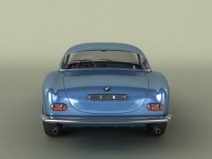 bmw 507 coupe 3D Model
