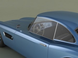 bmw 507 coupe 3D Model