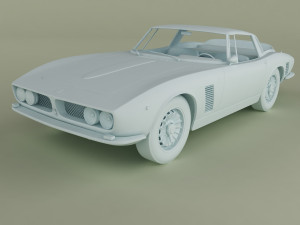 Iso Grifo GL Series I Modello 3D