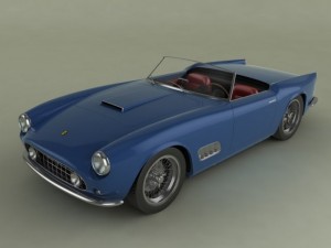 ferrari 250 gt california spyder 1959 3D 모델