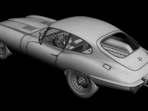 Jaguar E-Type Series 2 Coupe Modello 3D