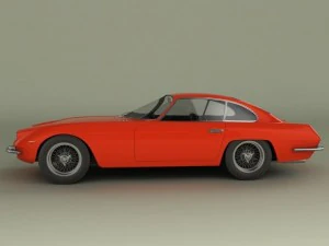 lamborghini 400gt coupe 2plus2 3D Model