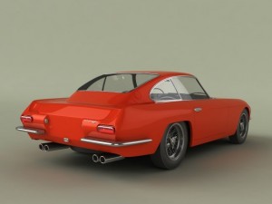 lamborghini 400gt coupe 2plus2 Modèle 3D