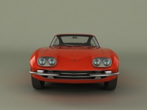 lamborghini 400gt coupe 2plus2 Modèle 3D