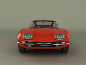 lamborghini 400gt coupe 2plus2 3D Model