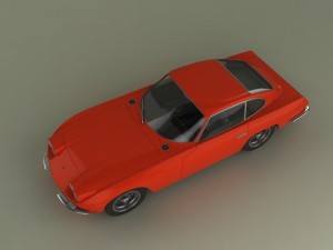 lamborghini 400gt coupe 2plus2 Modèle 3D