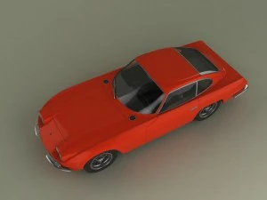 lamborghini 400gt coupe 2plus2 3D Model