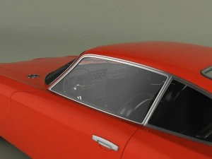 lamborghini 400gt coupe 2plus2 3D Model