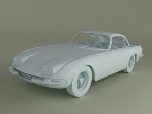 lamborghini 400gt coupe 2plus2 Modèle 3D