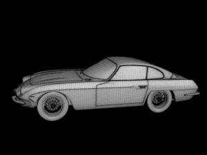 lamborghini 400gt coupe 2plus2 3D Model