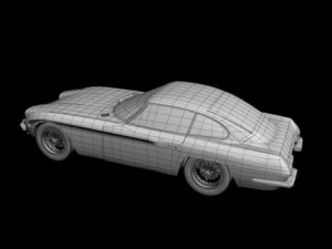 lamborghini 400gt coupe 2plus2 3D Model