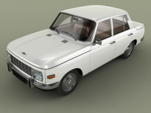 Wartburg 353 Modello 3D