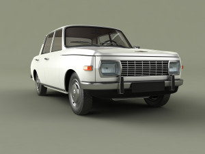 Wartburg 353 Modello 3D