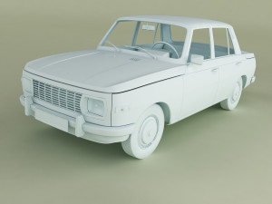 Wartburg 353 Modello 3D