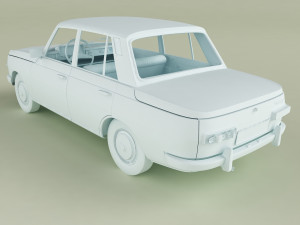 Wartburg 353 Modello 3D