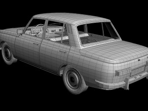 Wartburg 353 Modello 3D