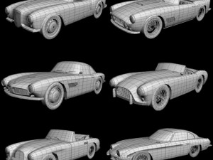 classic cars collection pt3 3D Model