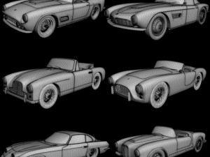 classic cars collection pt3 3D Model