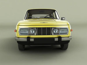 Wartburg 353 Tourist 3D Model