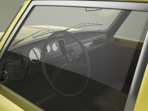 Wartburg 353 Tourist Model 3D