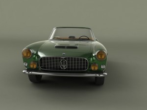 maserati 3500gt spider vignale 3D Model