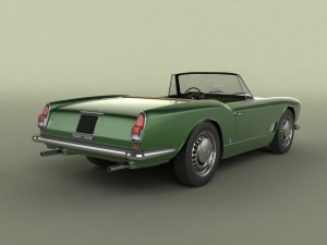 maserati 3500gt spider vignale 3D Model