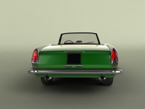 maserati 3500gt spider vignale 3D Model