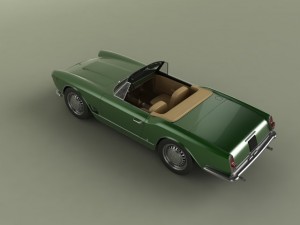 maserati 3500gt spider vignale 3D Model