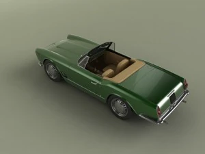 maserati 3500gt spider vignale 3D Model