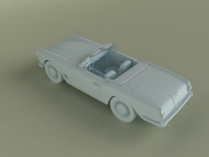 maserati 3500gt spider vignale 3D Model