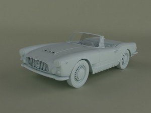 maserati 3500gt spider vignale 3D Model