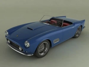 italian classic cars collection pt1 3D Model