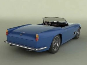 italian classic cars collection pt1 3D Model