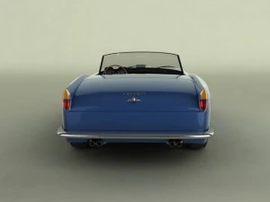 italian classic cars collection pt1 3D Model