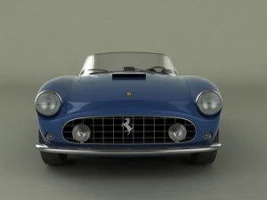 italian classic cars collection pt1 3D Model