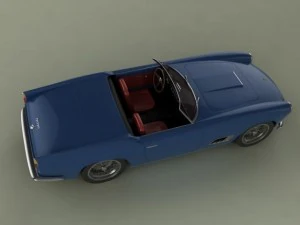 italian classic cars collection pt1 3D Model