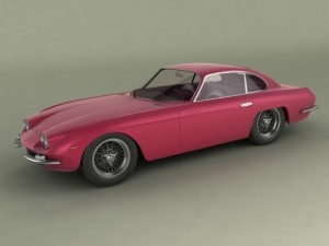 italian classic cars collection pt1 Model 3D